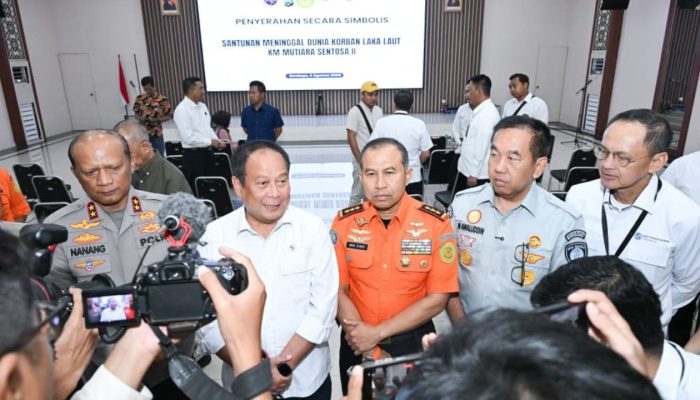 Jasa Raharja Salurkan Santunan Korban KM Mutiara Sentosa II, Ahli Waris Terima Rp50 Juta