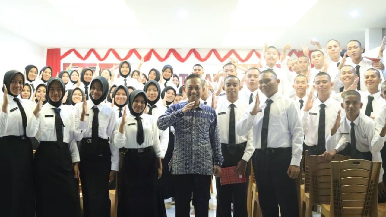 66 Calon Paskibraka Morowali Masuk Karantina, Dibekali Wawasan Kebangsaan