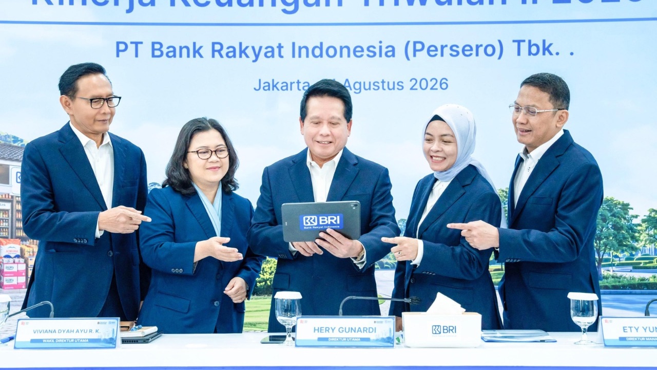 BRI Cetak Laba Rp31,2 Triliun, 75 Persen Kredit Mengalir ke UMKM