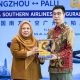 176 Penumpang Isi Penerbangan Perdana Guangzhou-Palu, Pemprov Sulteng Minta Genjot Promosi