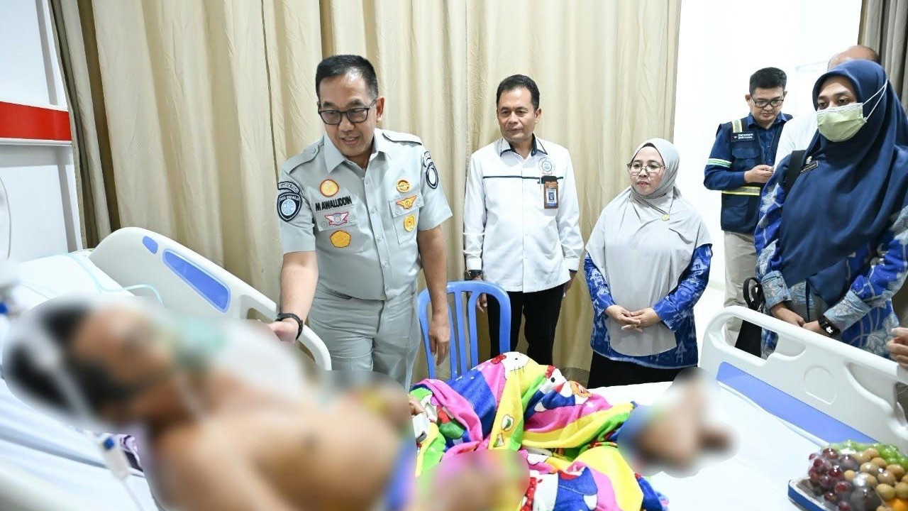 Jasa Raharja Pastikan 25 Korban Kebakaran KMP Putri Yasmin Dapat Jaminan Perawatan
