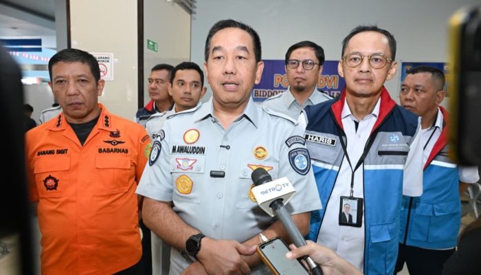 Dirut Jasa Raharja Tinjau Langsung Penanganan Korban Kebakaran KM Mutiara Sentosa II