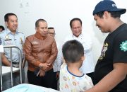 Wamenhub dan Dirut Jasa Raharja Tinjau Penanganan Korban KM Mutiara Sentosa II di RS PHC Surabaya