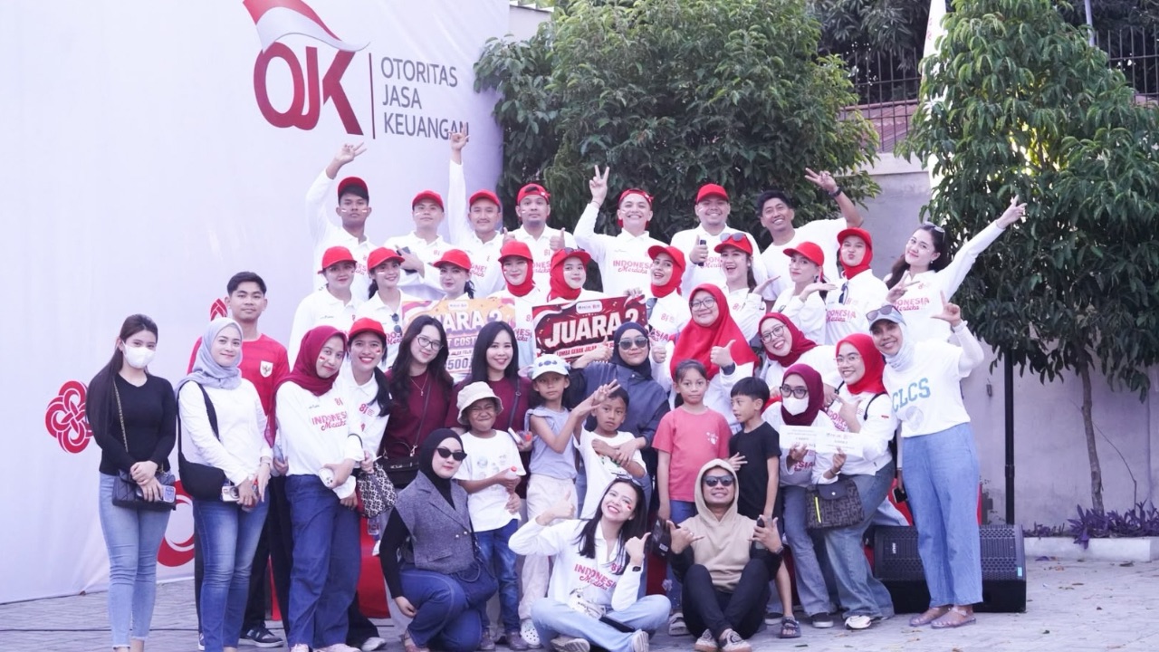 Semarak HUT ke-81 RI, Bank Sulteng Club Raih Juara Dua Lomba Gerak Jalan Antar-IJK
