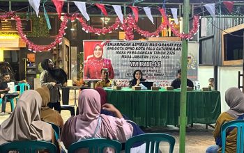 Reses Anggota DPRD Palu Vivi Irade, Warga Desak Perbaikan Jalan dan PJU