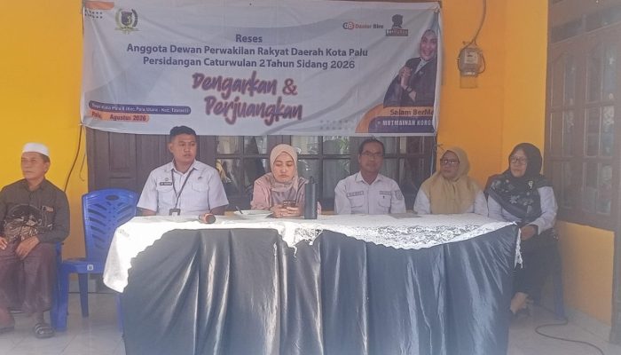 Reses Mutmainah Korona di Mamboro Barat, Warga Keluhkan Minim Bantuan Nelayan hingga Infrastruktur