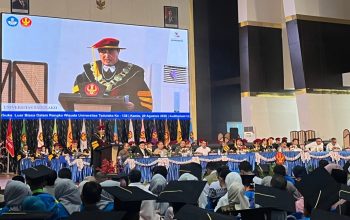 Untad Wisuda 1.018 Lulusan, Rektor Prof Amar: Jangan Takut Gagal