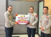 Polda Sulteng Salurkan Bantuan Rp300 Juta untuk Korban Gempa NTT