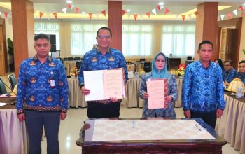 Pemkab Morowali dan BPS Teken MoU Perkuat Data Kemiskinan