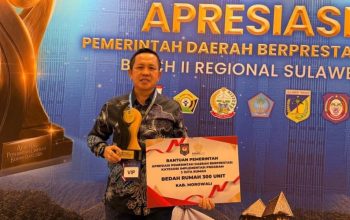 Program 3 Juta Rumah, Pemkab Morowali Raih Terbaik I dan Dapat Dukungan Bedah 300 Unit