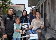 Setahun Jalan Kaki ke Sekolah, Mahesa Dapat Bantuan Sepeda dari BRI