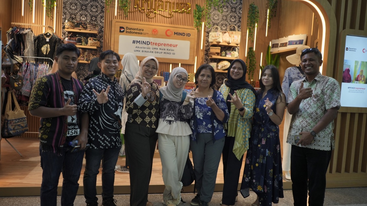 PT Vale Bawa 37 Produk UMKM Binaan ke Pameran Kriyanusa 2026