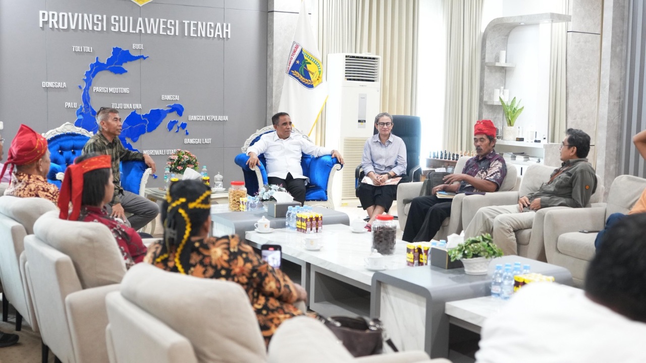 Gubernur Anwar Hafid Dorong Percepatan Pembentukan Pengelola Geopark Danau Poso