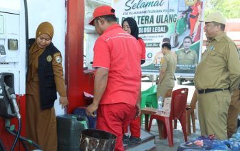 Pastikan Sesuai Standar, Disperindag Morowali Tera Ulang Alat Ukur SPBU Bahomohoni