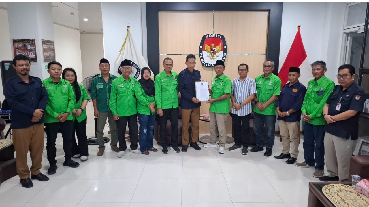 DPC PKB Palu Serahkan Salinan SK Pengurus Baru, KPU Ingatkan soal Jumlah Keanggotaan