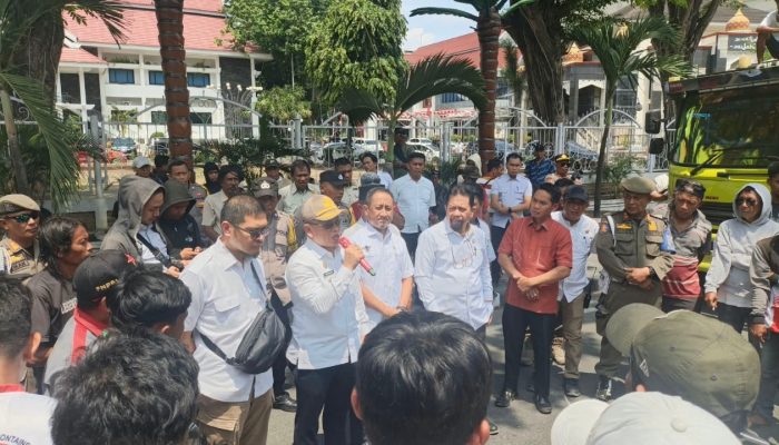 Serikat Buruh Transportasi Mengadu ke DPRD Sulteng Soal Masalah BBM Subsidi di SPBU Mamboro
