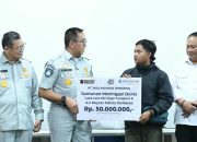 Jasa Raharja Serahkan Santunan Korban KM Virgo Transport 8