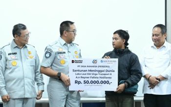 Jasa Raharja Serahkan Santunan Korban KM Virgo Transport 8
