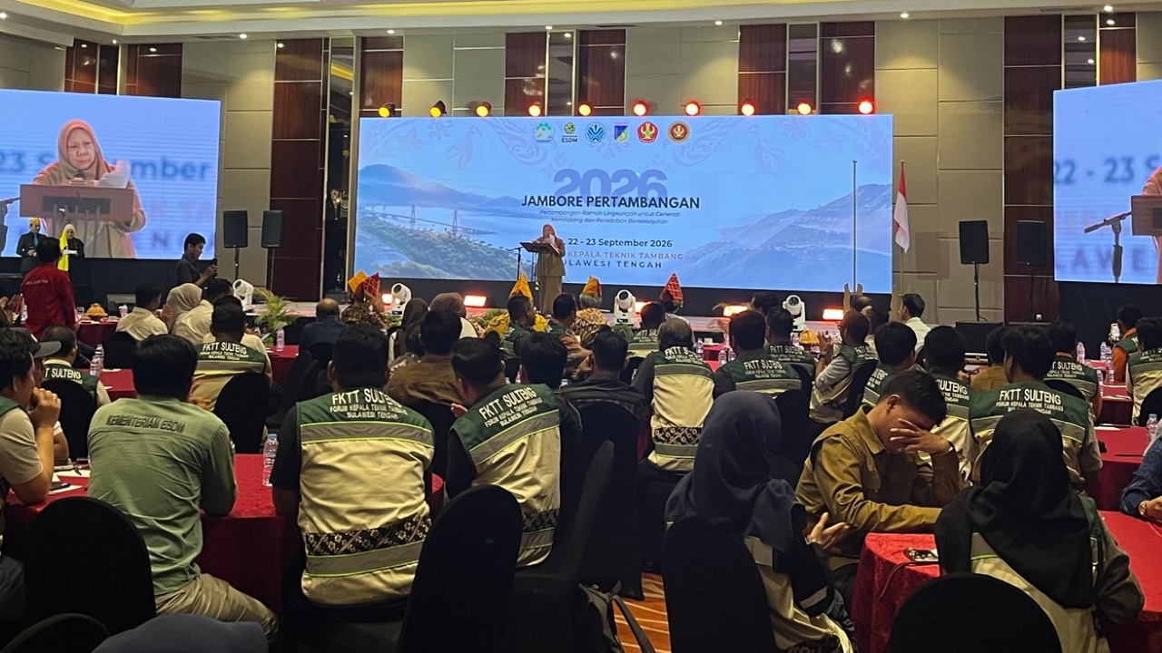 Jambore Pertambangan Sulteng 2026, Pemprov Catat 444 Izin Operasi Produksi