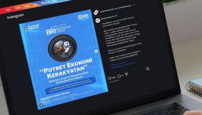 BRI InFrame 2026 Ajak Publik Abadikan Wajah Ekonomi Kerakyatan