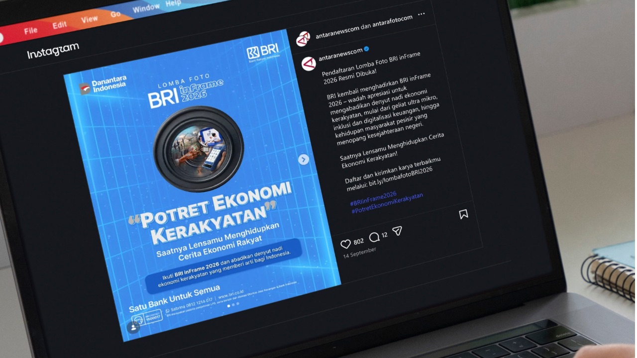 BRI InFrame 2026 Ajak Publik Abadikan Wajah Ekonomi Kerakyatan