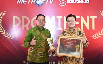 Jasa Raharja Raih Penghargaan Road Safety Empowerment di Prominent Awards 2026
