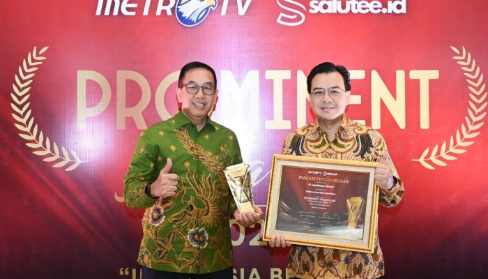 Jasa Raharja Raih Penghargaan Road Safety Empowerment di Prominent Awards 2026