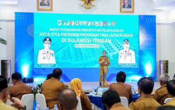 Gubernur Anwar Hafid Dorong Percepatan Program Tiga Juta Rumah di Sulteng