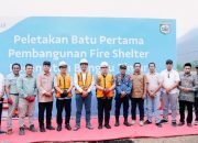 PT Vale Bangun Fire Shelter Permanen Pertama di Bungku Timur