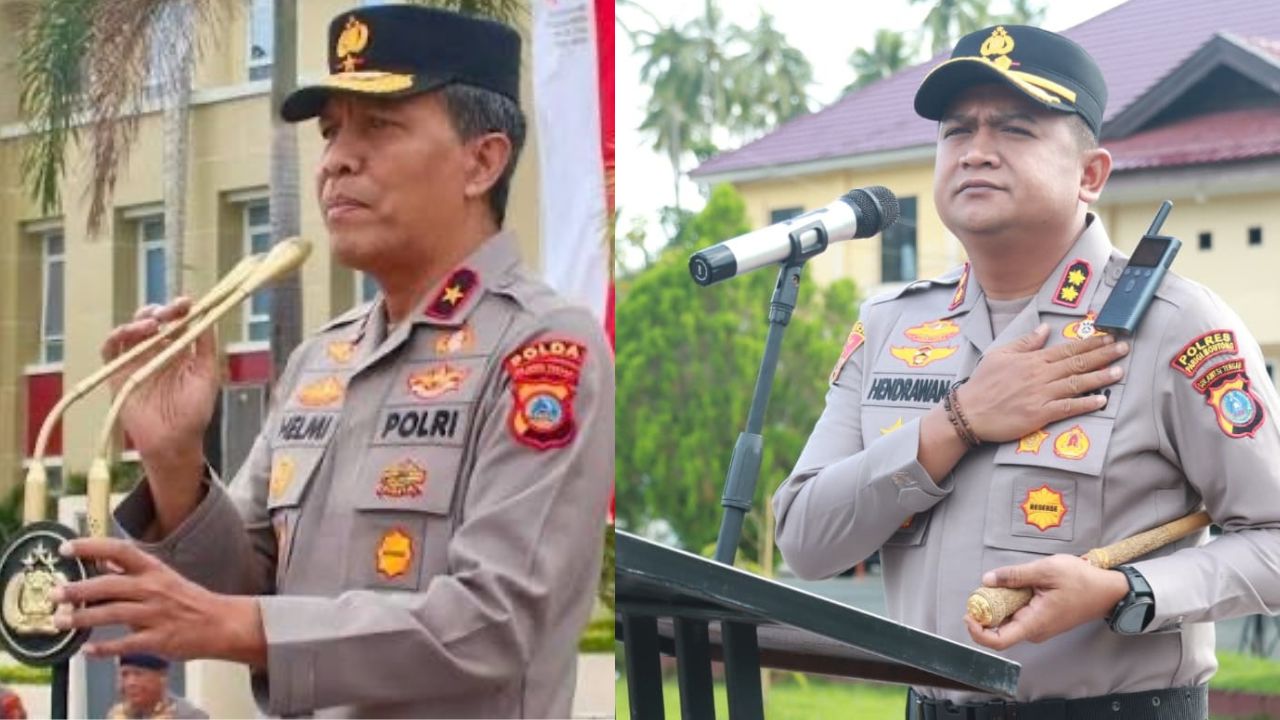 Kapolri Jenderal Suyudi Ario Seto Ganti Wakapolda Sulteng dan Kapolres Parimo
