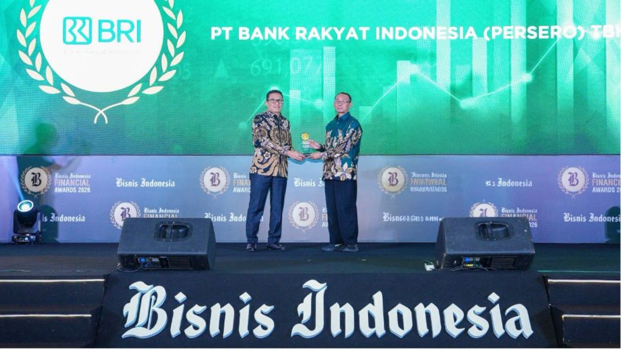 BRI Raih Dua Penghargaan BIFA 2026, Laba Semester I Tembus Rp31,2 Triliun