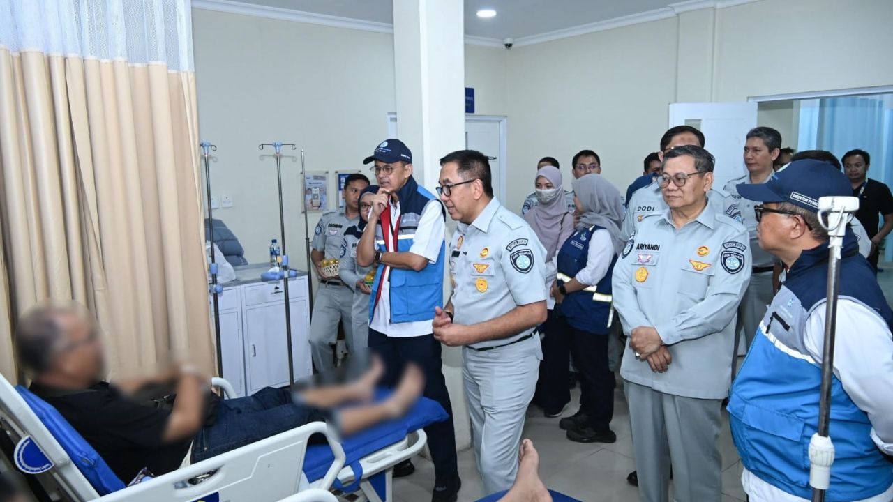 Jasa Raharja Jamin Biaya Perawatan 11 Korban Kebakaran KMP Batumandi
