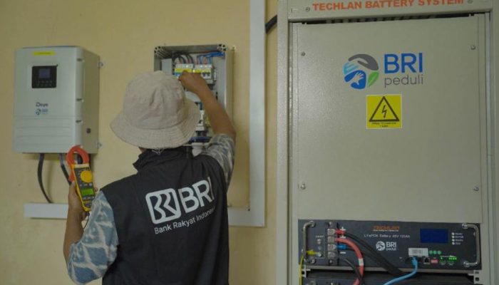 BRI Perluas Energi Surya, Bantu Desa dan Warga Terdampak Bencana