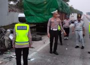 Jasa Raharja Gerak Cepat Layani Korban Kecelakaan Minibus di Tol Terpeka Tulang Bawang Barat