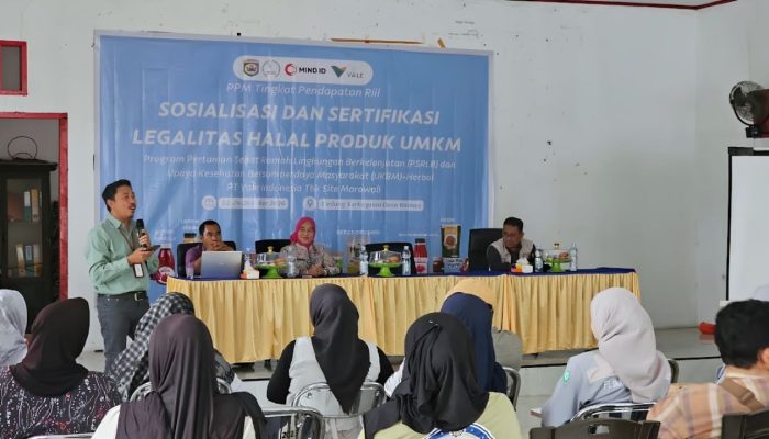 Vale Gandeng Universitas Tadulako Dampingi UMKM Morowali Penuhi Standar Halal