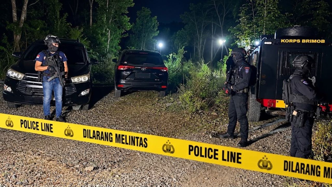 Tiga Terduga Teroris di Sulteng Ditangkap Densus 88 Antiteror Polri