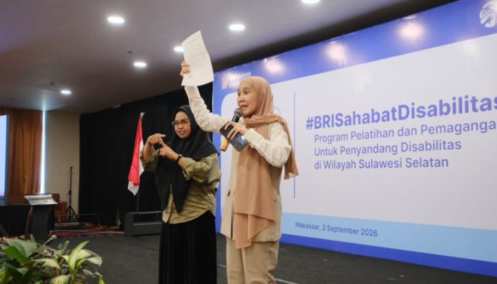 BRI Latih 90 Penyandang Disabilitas di Makassar, Dibekali Keterampilan Kerja dan Usaha