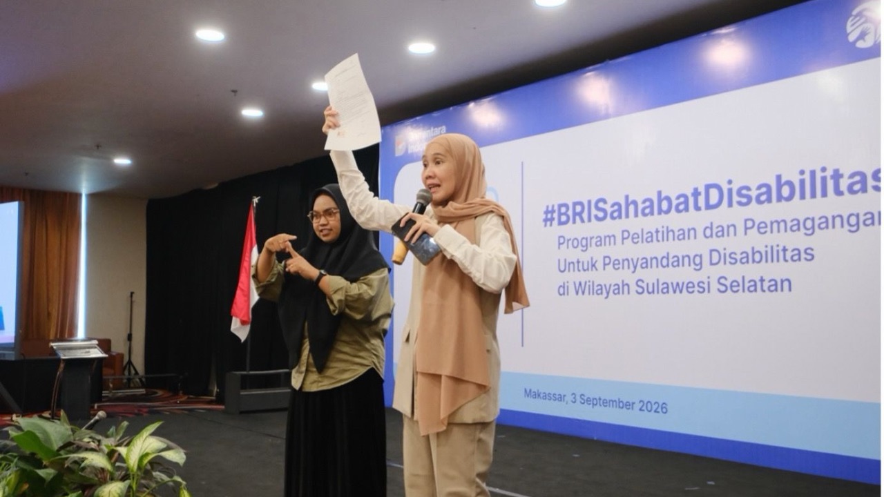 BRI Latih 90 Penyandang Disabilitas di Makassar, Dibekali Keterampilan Kerja dan Usaha