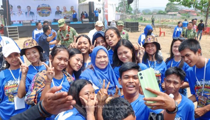 Wagub Reny Lamadjido Tutup Kemah Berani Akbar, Ajak Pemuda Sulteng Jaga Persatuan