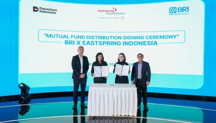 BRI Gandeng Eastspring Luncurkan Tiga Produk Reksa Dana Mulai Rp100 Ribu