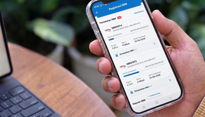 BRI Tawarkan SBR015, Kupon Mulai 6,75 Persen dan Investasi Rp1 Juta