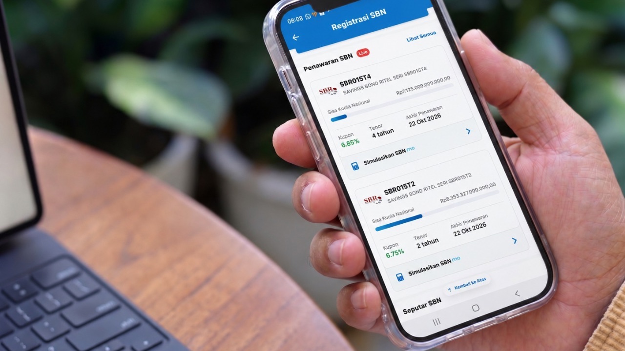 BRI Tawarkan SBR015, Kupon Mulai 6,75 Persen dan Investasi Rp1 Juta