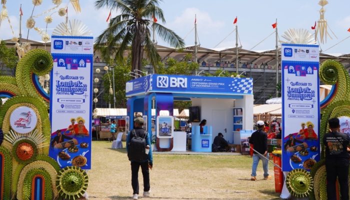 BRI Bidik Transaksi Digital dan Bisnis UMKM di MotoGP Mandalika 2026