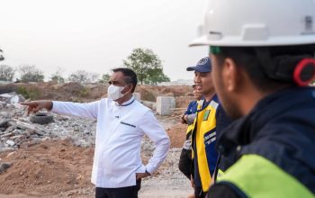Gubernur Sulteng Anwar Hafid Tinjau Pembangunan Hutan Kota Palu untuk FORNAS 2027
