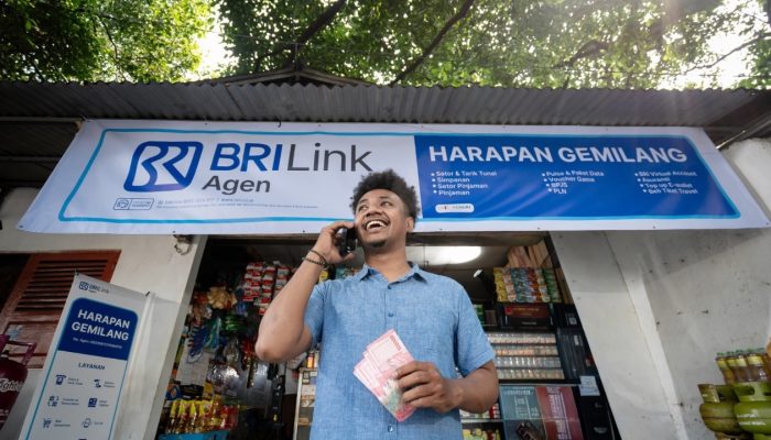 BRI Catat 1,06 Juta BRILink Agen, Transaksi Tembus Rp1.270 Triliun