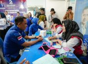 Peringati HUT ke-25, Demokrat Sulteng Gelar Donor Darah dan Bagi-bagi 500 Paket Sembako