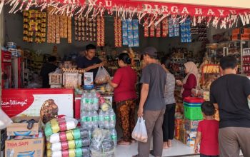 Modal KUR BRI Bantu Fitriani Besarkan Usaha Sembako di Pesawaran