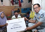 Jasa Raharja Serahkan Santunan Rp150 Juta kepada 3 Ahli Waris Korban KM Virgo Transport 8