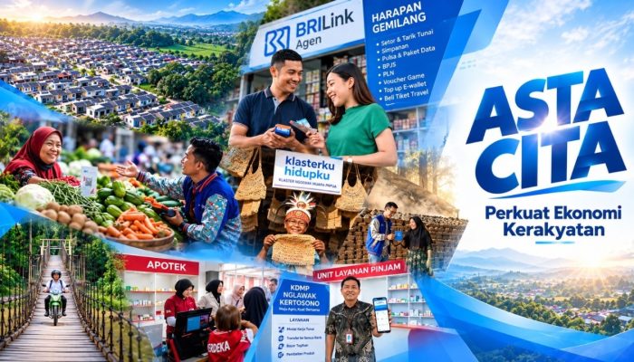 Dua Tahun Prabowo-Gibran, Kredit UMKM BRI Tembus Rp1.235 Triliun