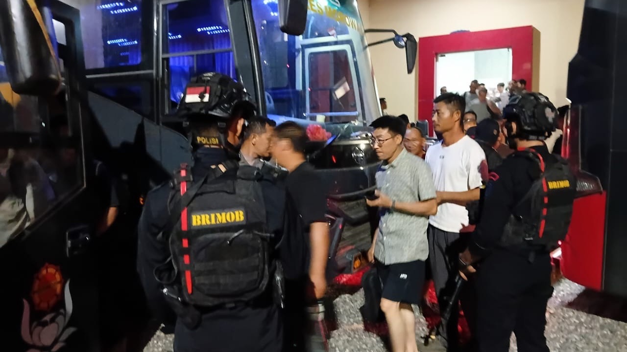 75 WNA Diperiksa Polisi Pasca Konflik Antara PT Askon dan Aliansi Masyarakat Matarape